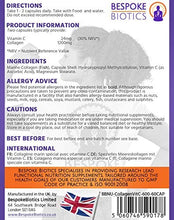 Load image into Gallery viewer, Marine Collagen + VITAMIN C  600mg Hydrolysed Type 1 Collagen UK Made 60 Caps