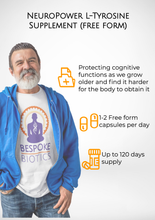 Carregar imagem no visualizador da galeria, Neuro L-Tyrosine 500mg capsules up to 120 Day Supply Bespoke Biotics