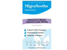 Charger l'image dans la galerie, Magnesium MigraSoothe Booster II - Super absorbable Magnesium to Support Migraine Relief in conjunction with MigraSoothe Riboflavin Products