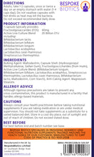 Laden Sie das Bild in den Galerie-Viewer, Ultra Strength Probiotic Complex 20 Billion cfu & FOS |Stress| Digestion |Inflammation Epithelial Crosstalk | Immunity Booster| Reduces Histamines 120 Caps