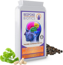 Load image into Gallery viewer, Neuro-Study Nootropic-21 Vitamin Complex 90 Caps 8hrs+ Memory Focus Legal Natural Brain Support inc Ginkgo, Choline, Betaine, Carnitine, Lecithin, Vitamins and Minerals