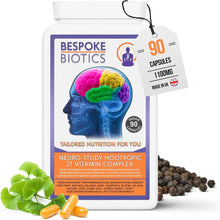 Load image into Gallery viewer, Neuro-Study Nootropic-21 Vitamin Complex 90 Caps 8hrs+ Memory Focus Legal Natural Brain Support inc Ginkgo, Choline, Betaine, Carnitine, Lecithin, Vitamins and Minerals