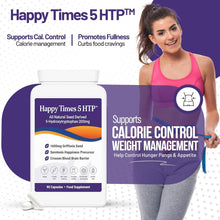 Charger l'image dans la galerie, Happy Times 5 HTP 200mg (5-Hydroxytryptophan) Serotonin - Melatonin  Hormone Booster