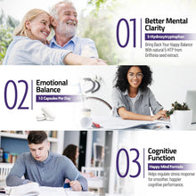 Charger l'image dans la galerie, Happy Times 5 HTP 200mg (5-Hydroxytryptophan) Serotonin - Melatonin  Hormone Booster