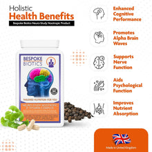 Load image into Gallery viewer, Neuro-Study Nootropic-21 Vitamin Complex 90 Caps 8hrs+ Memory Focus Legal Natural Brain Support inc Ginkgo, Choline, Betaine, Carnitine, Lecithin, Vitamins and Minerals