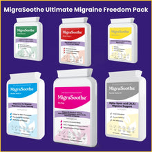 Load image into Gallery viewer, MigraSoothe Ultimate Migraine Freedom Pack 🌟 - Migrasoothe Pro + 5 Boosters