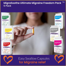 Load image into Gallery viewer, MigraSoothe Ultimate Migraine Freedom Pack 🌟 - Migrasoothe Pro + 5 Boosters