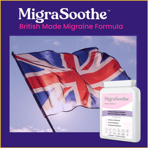 MigraSoothe Booster Series V - Advanced Menstrual Migraine Support Formula with Essential Vitamins, Minerals & Botanicals - Promotes Hormonal Balance & Wellness - Vegan Friendly, Made in the UK, 60 Capsules