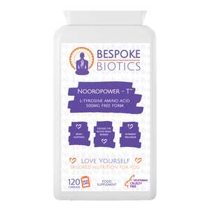 Neuro L-Tyrosine 500mg capsules up to 120 Day Supply Bespoke Biotics