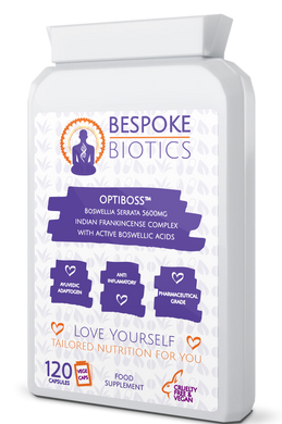 Boswellia Serrata 5600mg 120 Capsules V OPTIBOSS Strong Anti-inflammatory Joint Support, Asthma, Skin & Gut. Indian Frankincense
