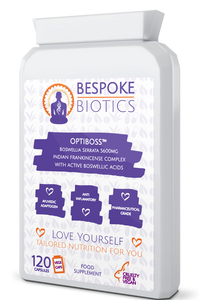 Boswellia Serrata 5600mg 120 Capsules V OPTIBOSS Strong Anti-inflammatory Joint Support, Asthma, Skin & Gut. Indian Frankincense