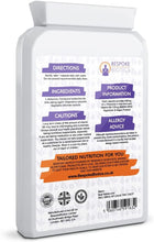Laden Sie das Bild in den Galerie-Viewer, L-Threonine 500mg &amp; B6 125mg 60 Capsules Mood Swings Mental Performance