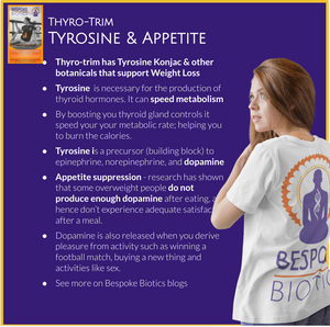 Neuro L-Tyrosine 500mg capsules up to 120 Day Supply Bespoke Biotics