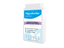 Cargar imagen en el visor de la galería, Magnesium MigraSoothe Booster II - Super absorbable Magnesium to Support Migraine Relief in conjunction with MigraSoothe Riboflavin Products