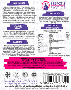 Femsoothe period and menopause support. Hormonal balance Flaxseed rosemary ginseng hops zinc calcium magnesium vitamin B6