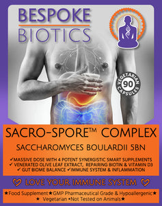 Saccharomyces Boulardii SACPRO-4 GASTRO Spore High Strength 5 Billion cfu 90 Caps