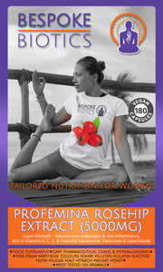 Rosehip Health Extract 5000mg 120 Tablets - High Strength Rosacanina Profemina