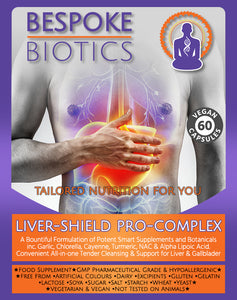 LIVER-SHIELD COMPLEX Supplement 60 Capsules By Bespoke Biotics
