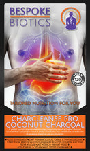 Charger l&#39;image dans la galerie, CHARCLEANSE PRO COCONUT Activated Charcoal Supplement 300mg 120 Caps Reducing Flatulence