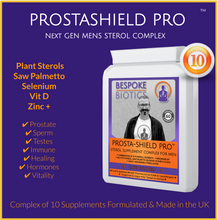 Cargar imagen en el visor de la galería, PROSTA-SHIELD PRO Vitamin Botanical Complex Saw Palmetto Plant Sterols Protection for Men Aged 40+