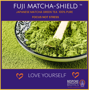 100% Pure Japanese Matcha Green Tea Supplement 60 Caps 500mg -UK Made to GMP Standards