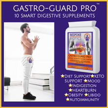 Carregar imagem no visualizador da galeria, Gastro-Guard Pro Betaine+ Digestive Enzymes 90 Caps Betaine HCL Great Keto Bromelaine | Papaine