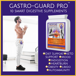 Gastro-Guard Pro Betaine+ Digestive Enzymes 90 Caps Betaine HCL Great Keto Bromelaine | Papaine